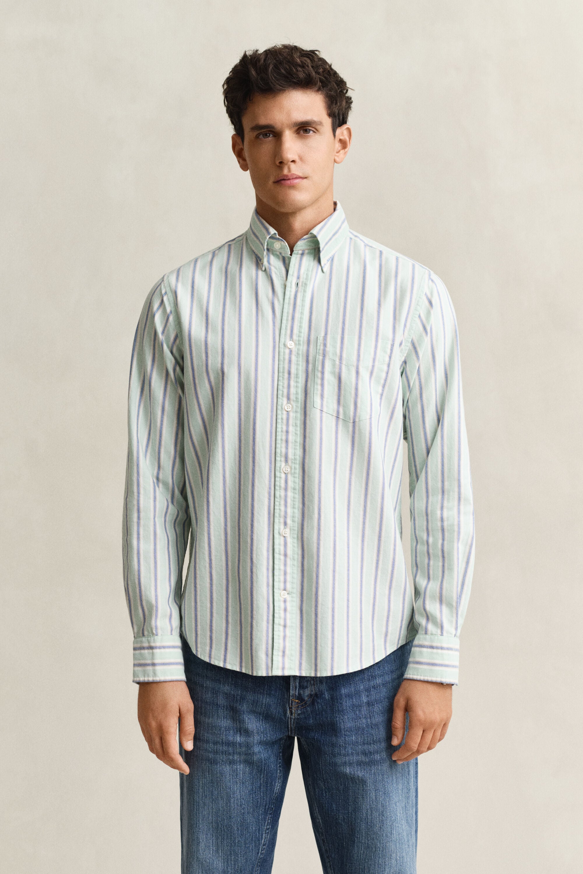 Striped Archive Oxford Shirt
