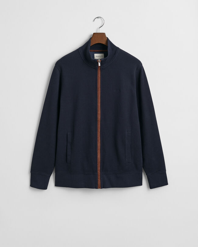 Sacker Rib Zip Cardigan