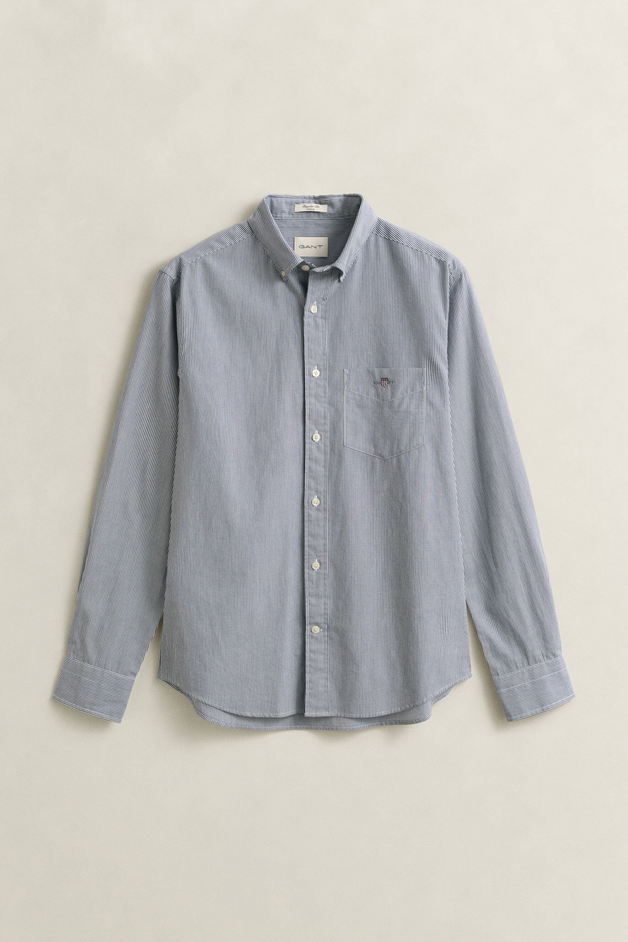 Banker Stripe Classic Poplin Shirt