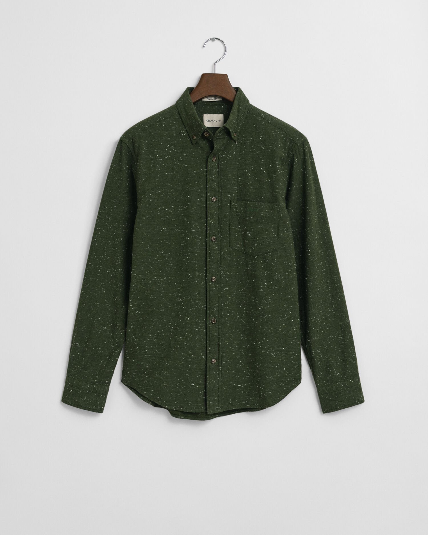 Regular Fit Nepps Flannel Shirt