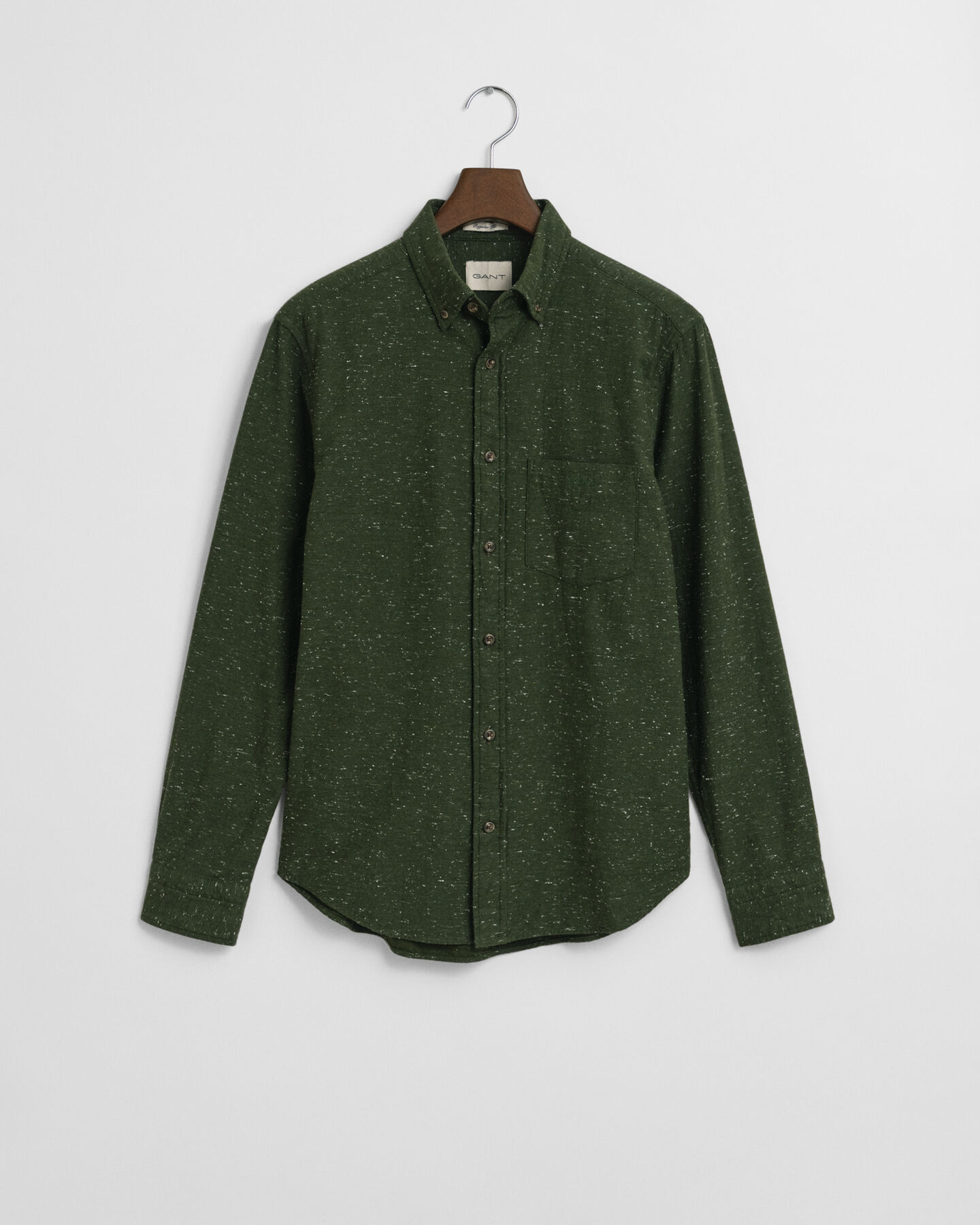 Regular Fit Nepps Flannel Shirt