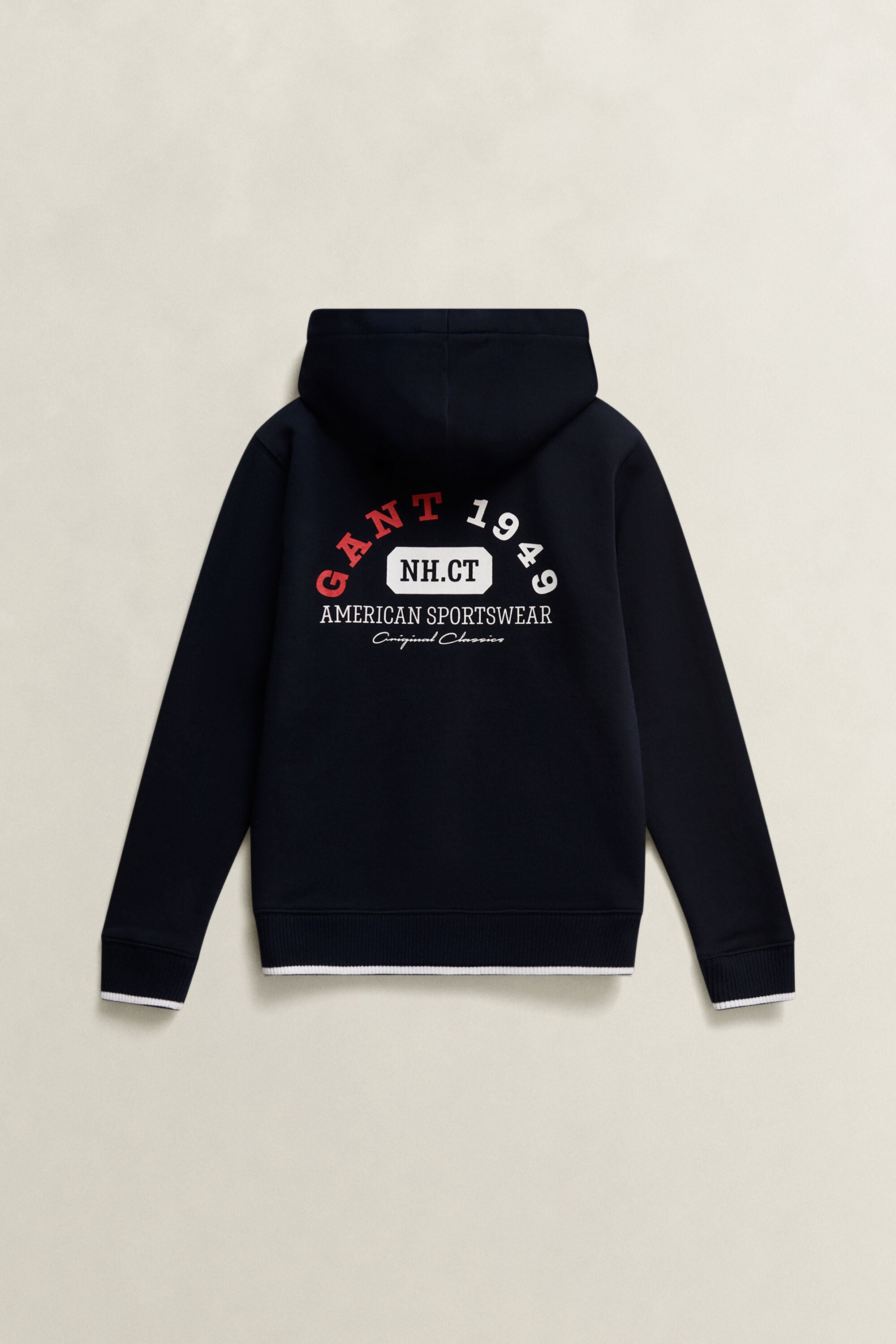 Boys Collegiate Graphic Zip Hoodie