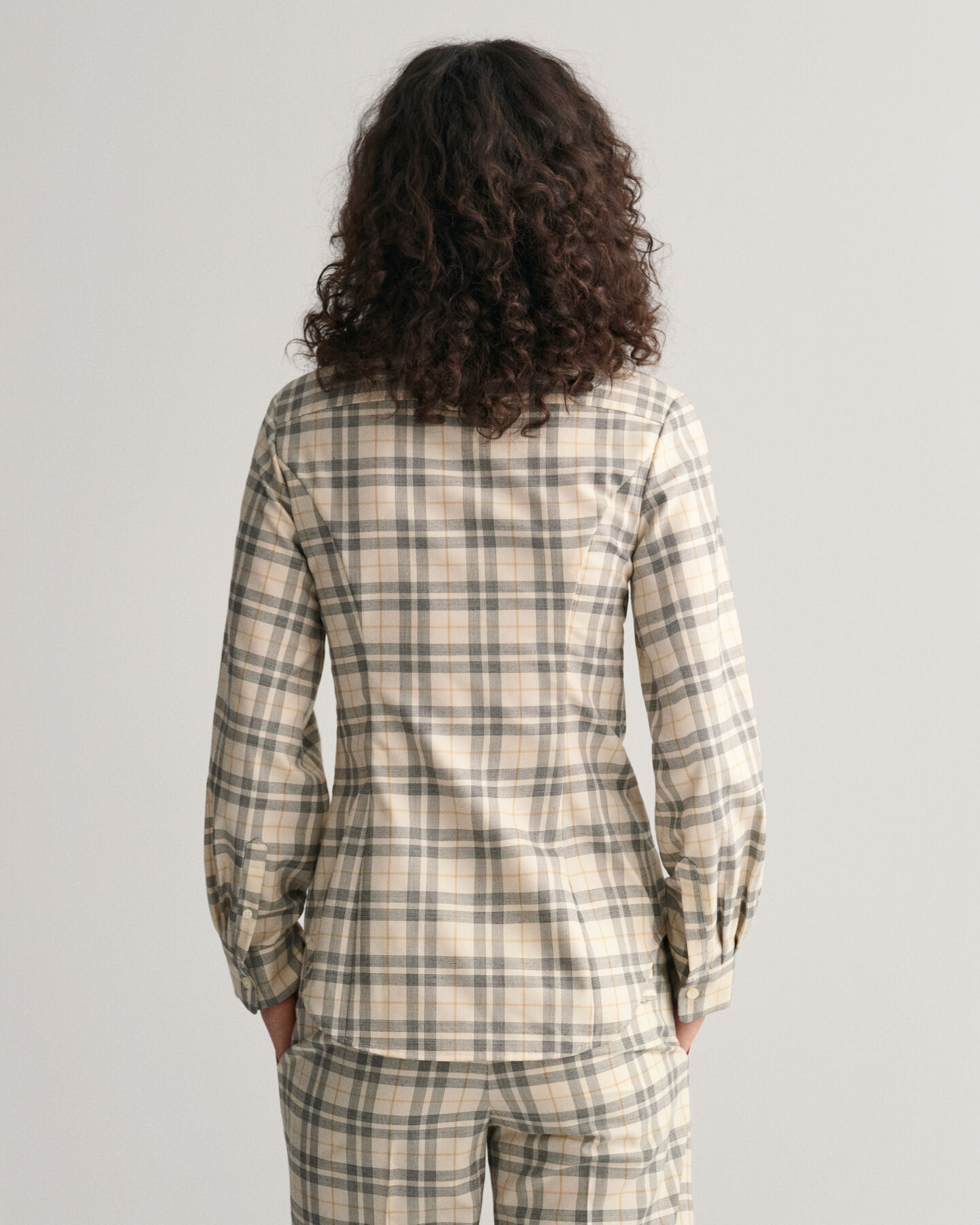 Slim Fit Dart Checked Shirt
