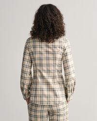 Slim Fit Dart Checked Shirt