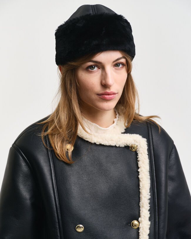 Faux Shearling Short Jacket
