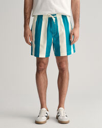 Striped Drawcord Shorts