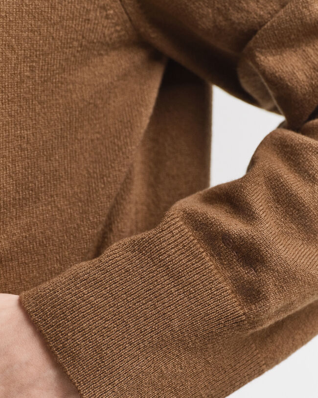 Superfine Lambswool Zip Hoodie