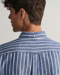 Regular Fit Stripe Chambray Shirt