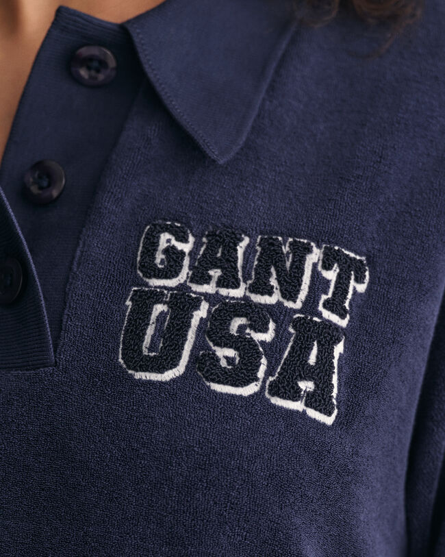 Terry Cloth Polo Dress