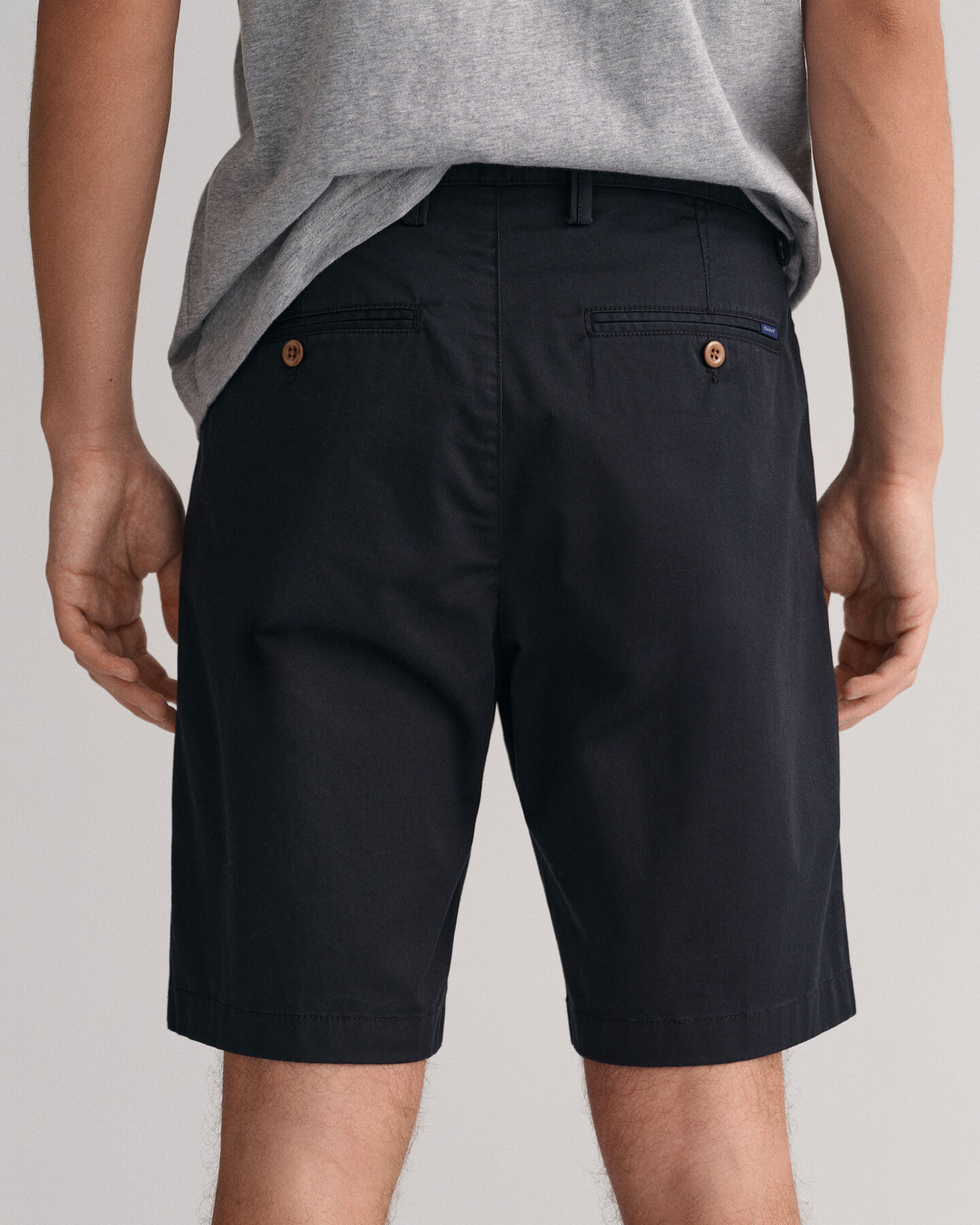 Hallden Slim Fit Twill Shorts