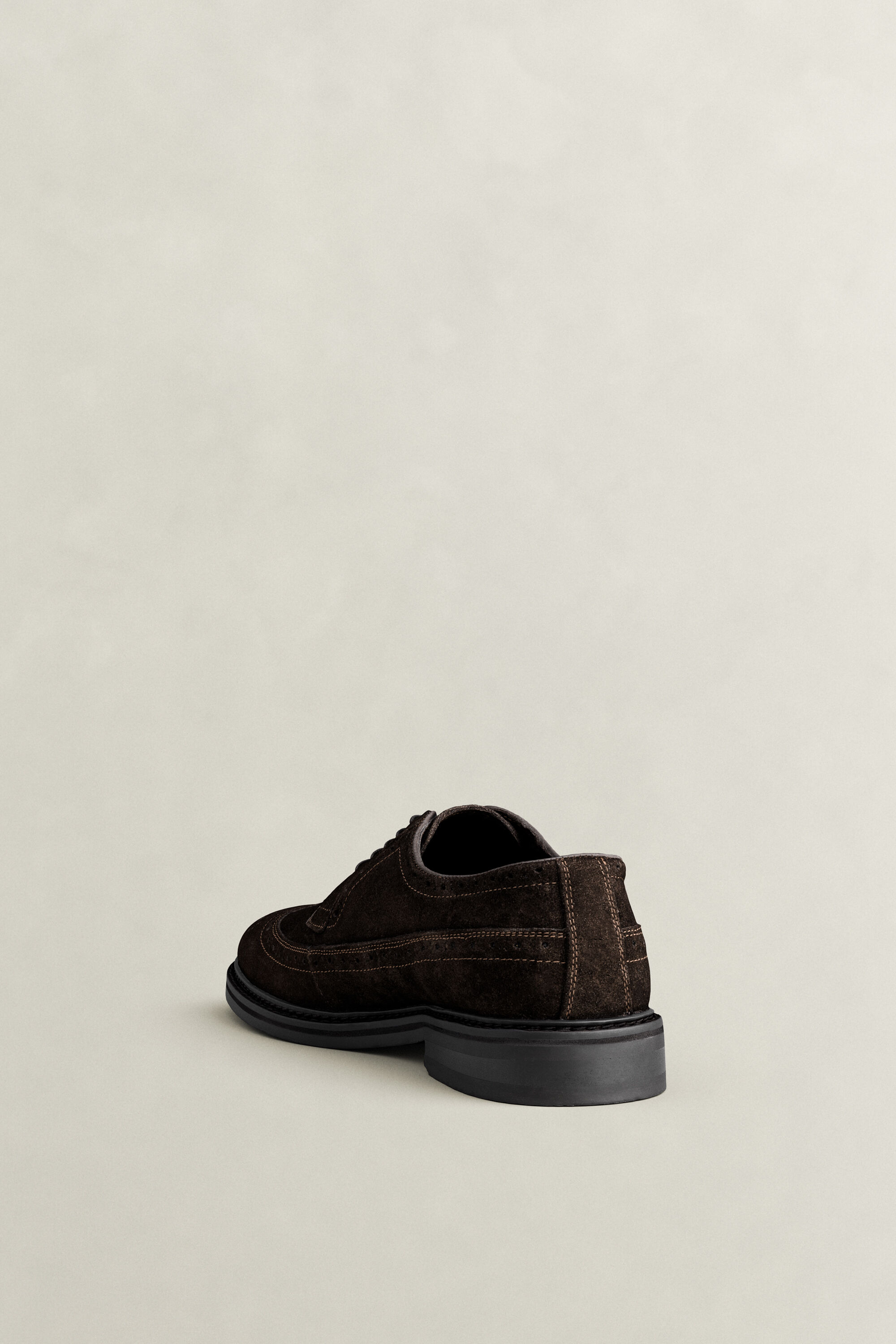 Bidford Suede Brogues — DARK BROWN