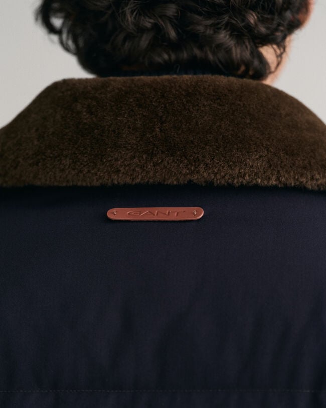 Padded Flannel Puffer Jacket