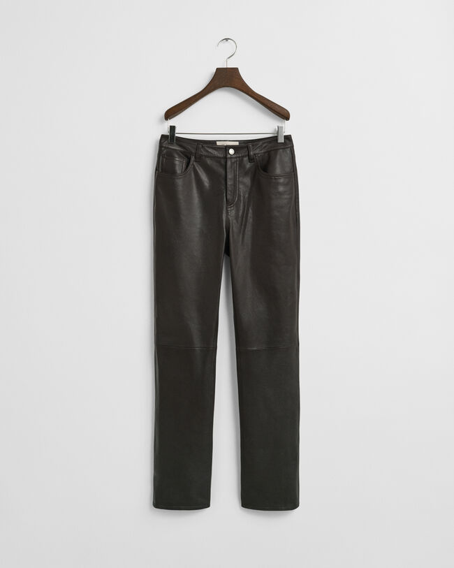 5-Pocket Leather Pants