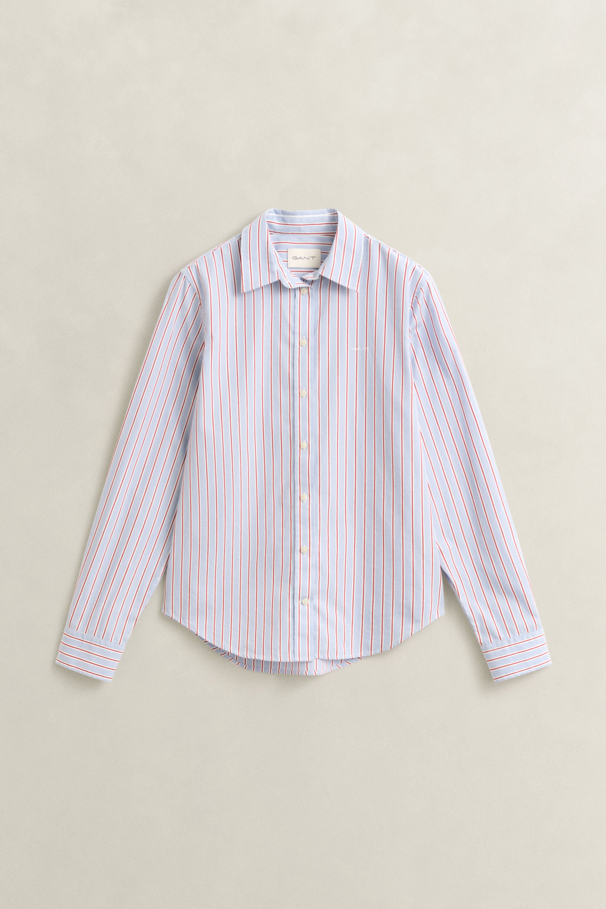 Regular Fit Striped Classic Poplin Shirt