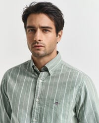 Regular Fit Striped Classic Oxford Shirt