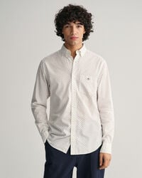 Regular Fit Micro Print Shirt