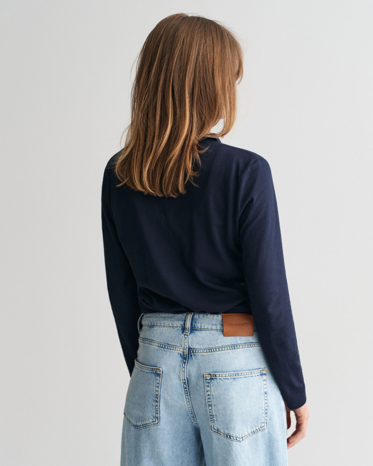 Seamless Long Sleeve Polo Shirt