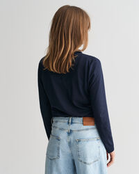 Seamless Long Sleeve Polo Shirt