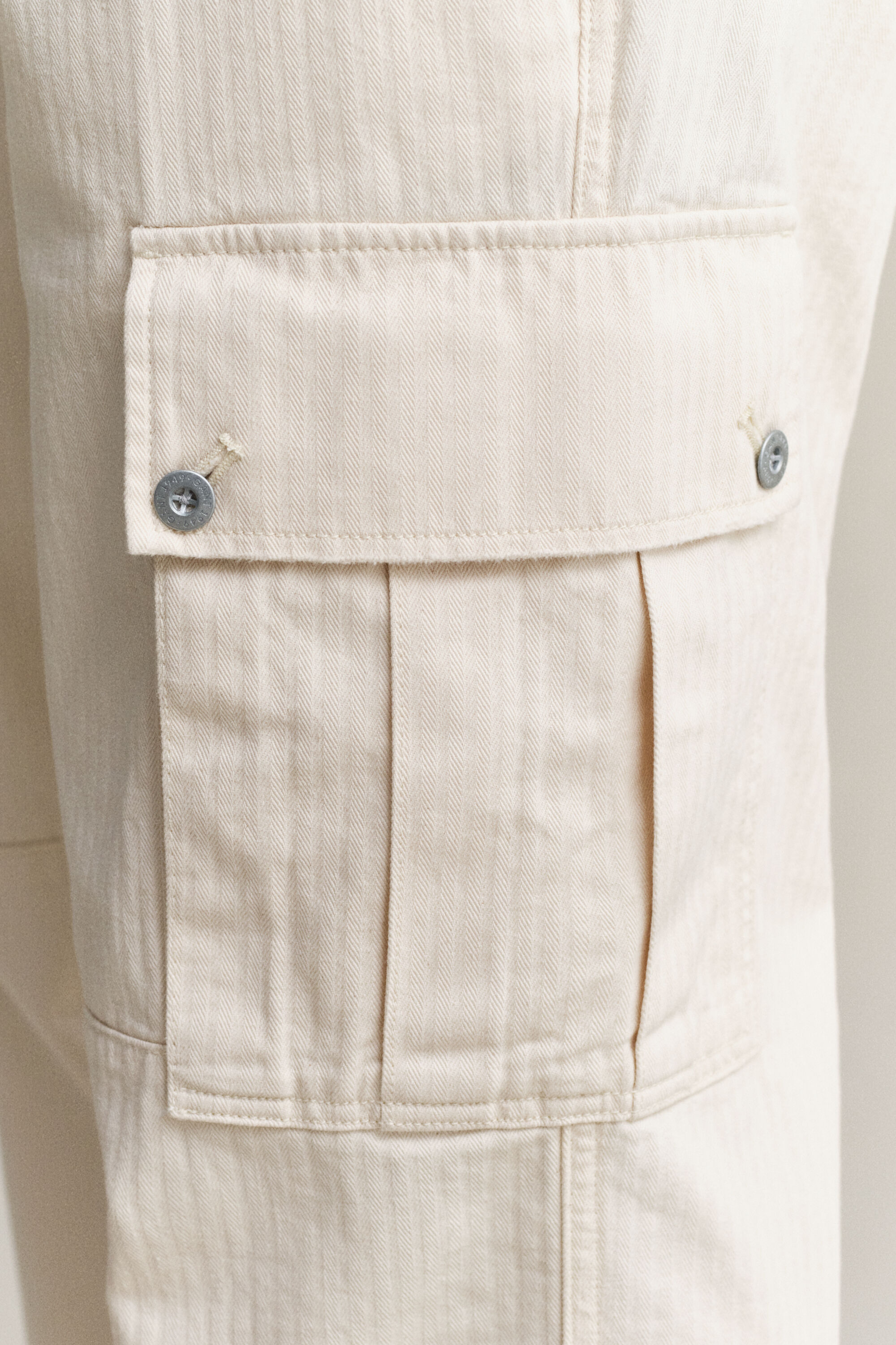 Herringbone Cargo Pants