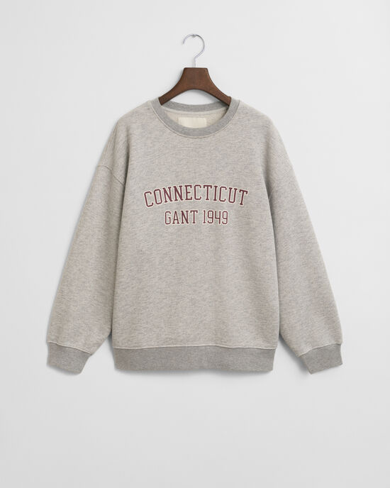 Printed Crew Neck Sweatshirt