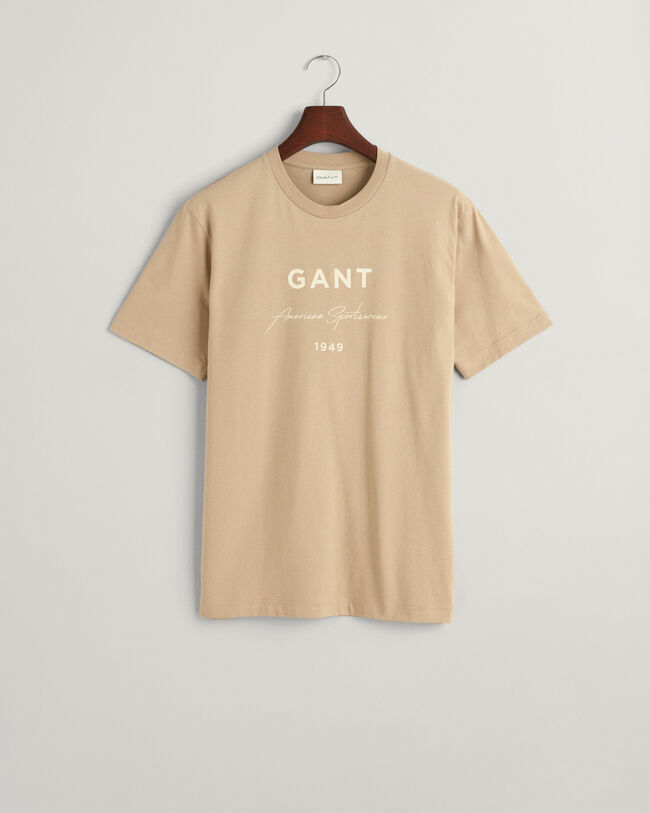 GANT Script Graphic Printed T-Shirt