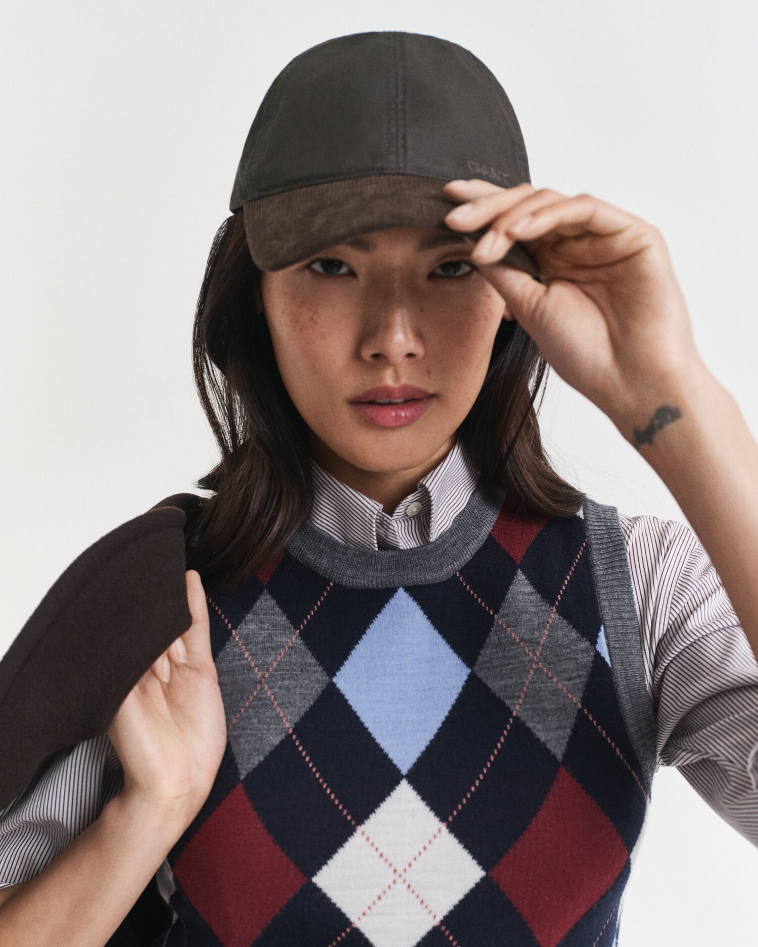 Argyle Crew Neck Vest