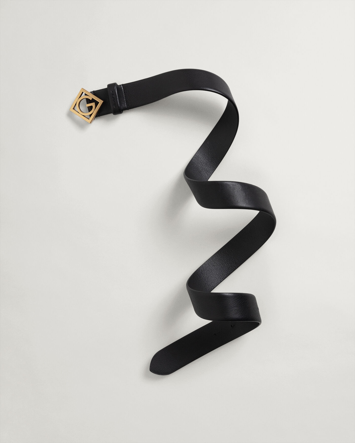 Iconic G Buckle Leather Belt