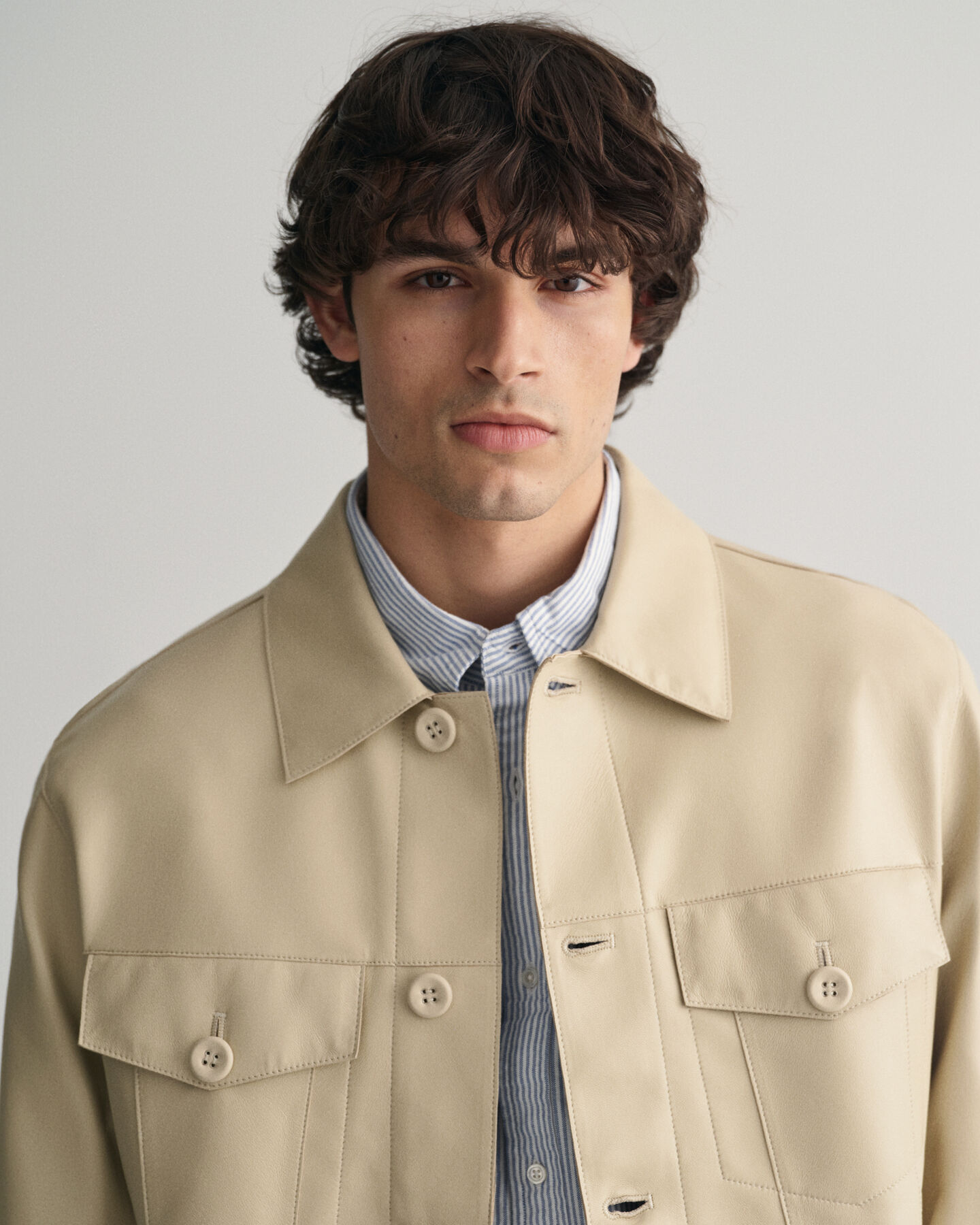 Leather Trucker Jacket