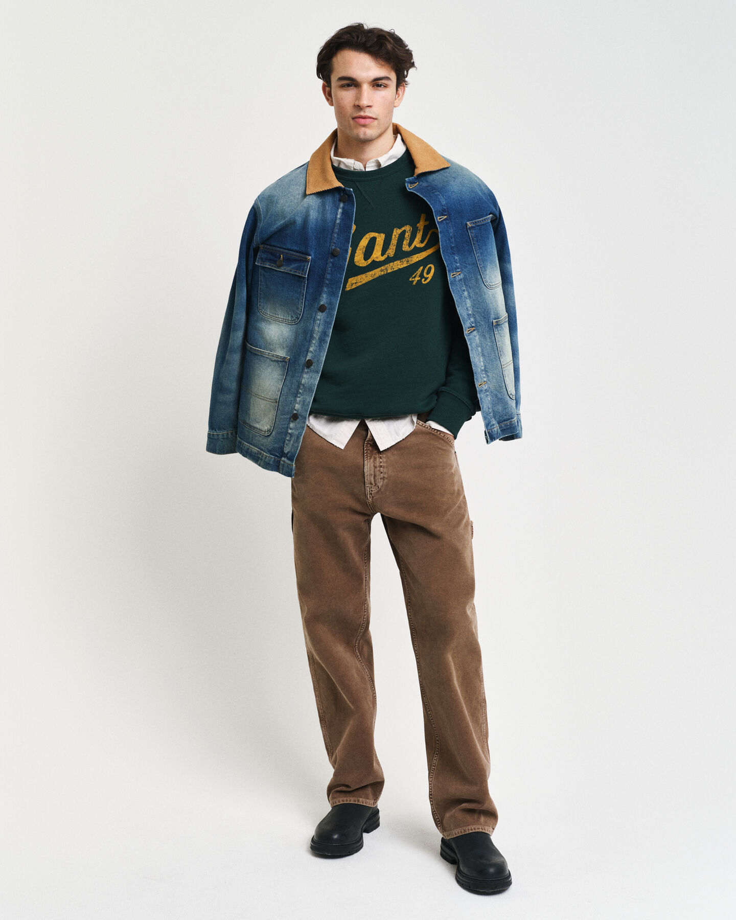 Graphic Crew Neck Sweatshirt