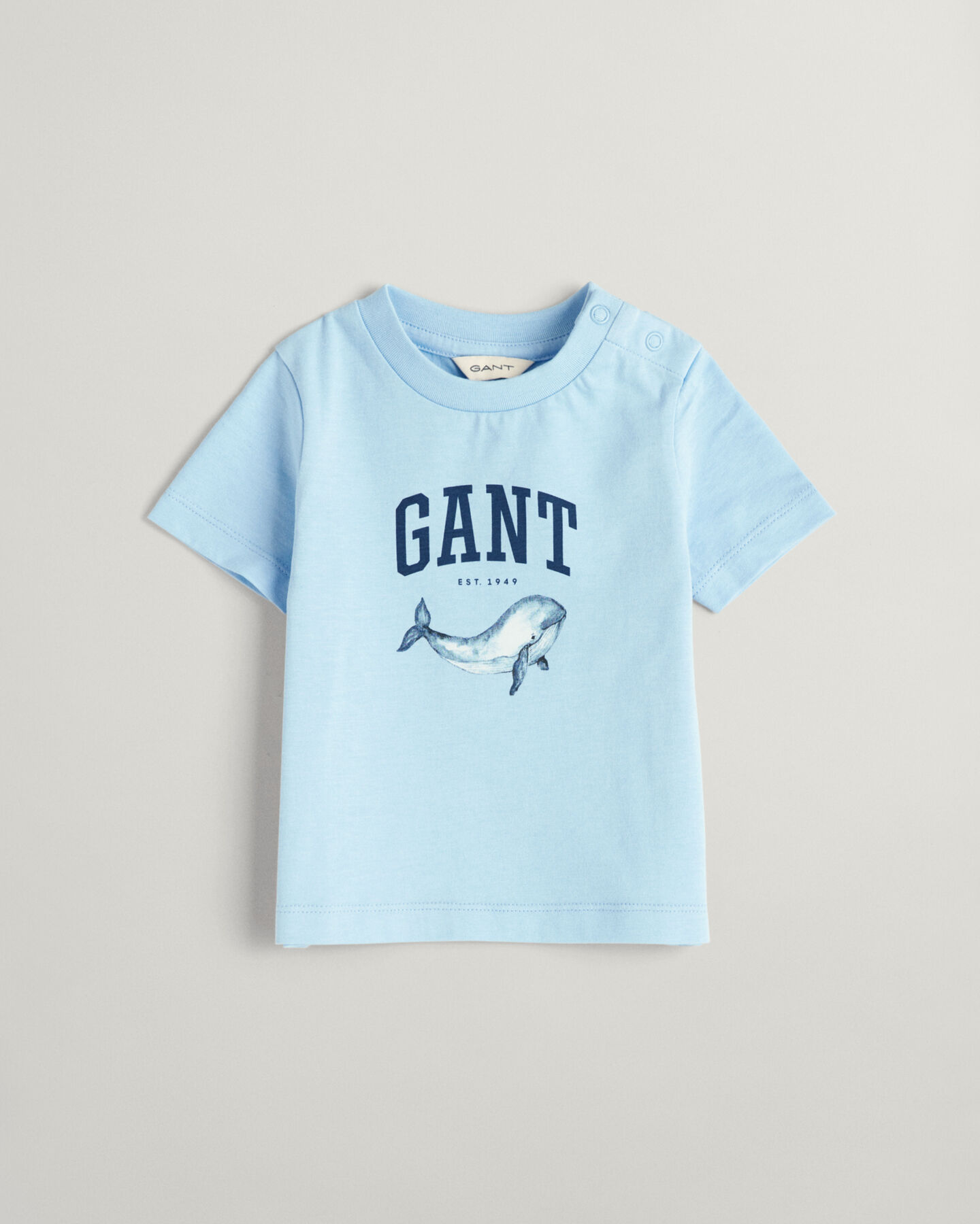 Baby Whale Print T-Shirt