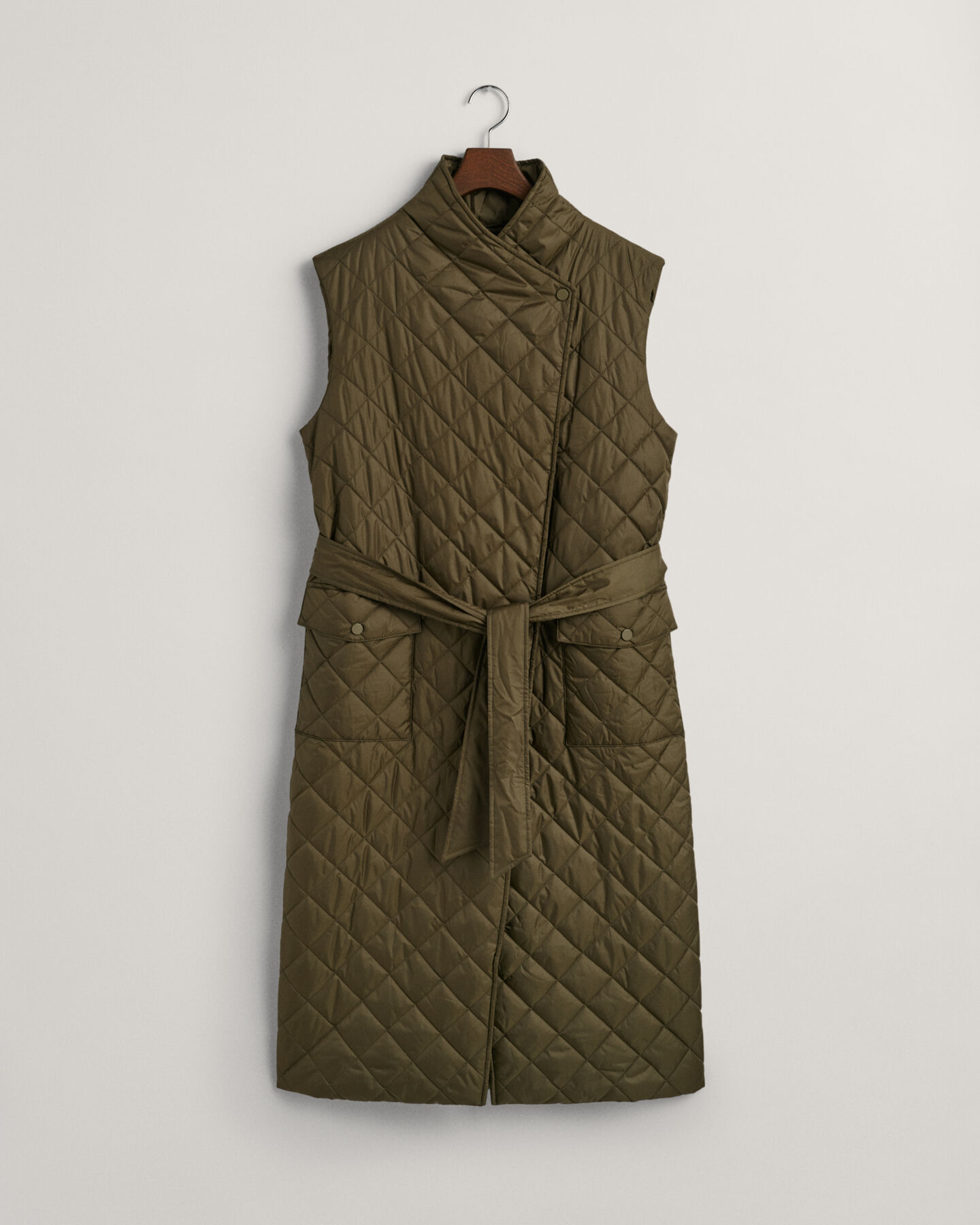 Long Quilted Vest