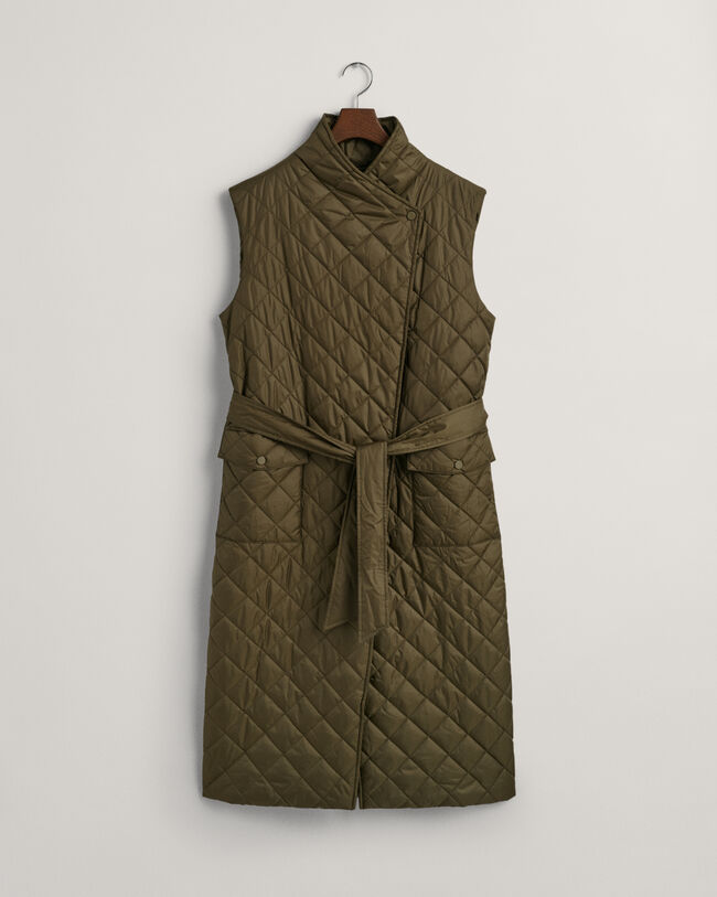 Long Quilted Vest