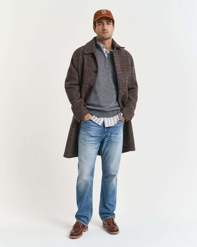 Cashmere Half-Zip Sweater