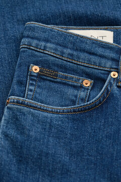 Slim Clean Wash Jeans — MID BLUE VINTAGE 2