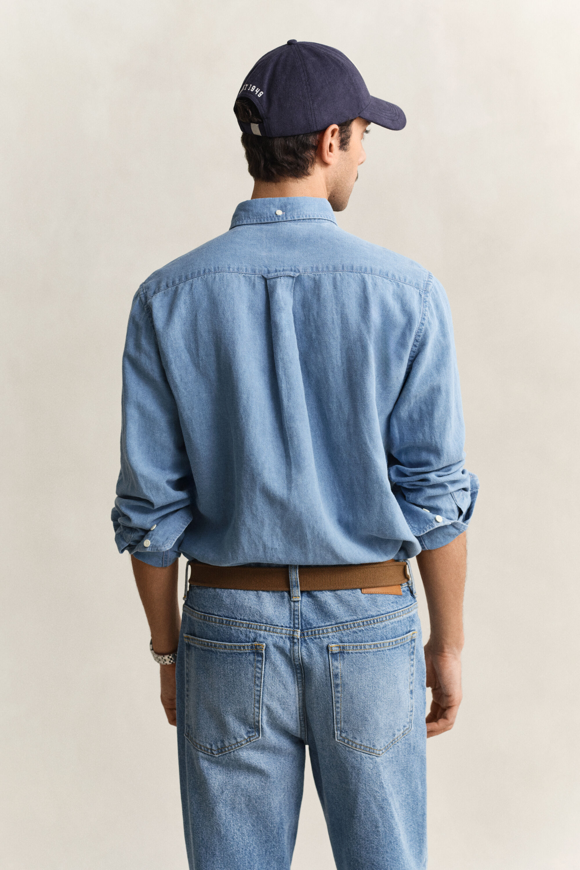 Cotton Linen Indigo Shirt
