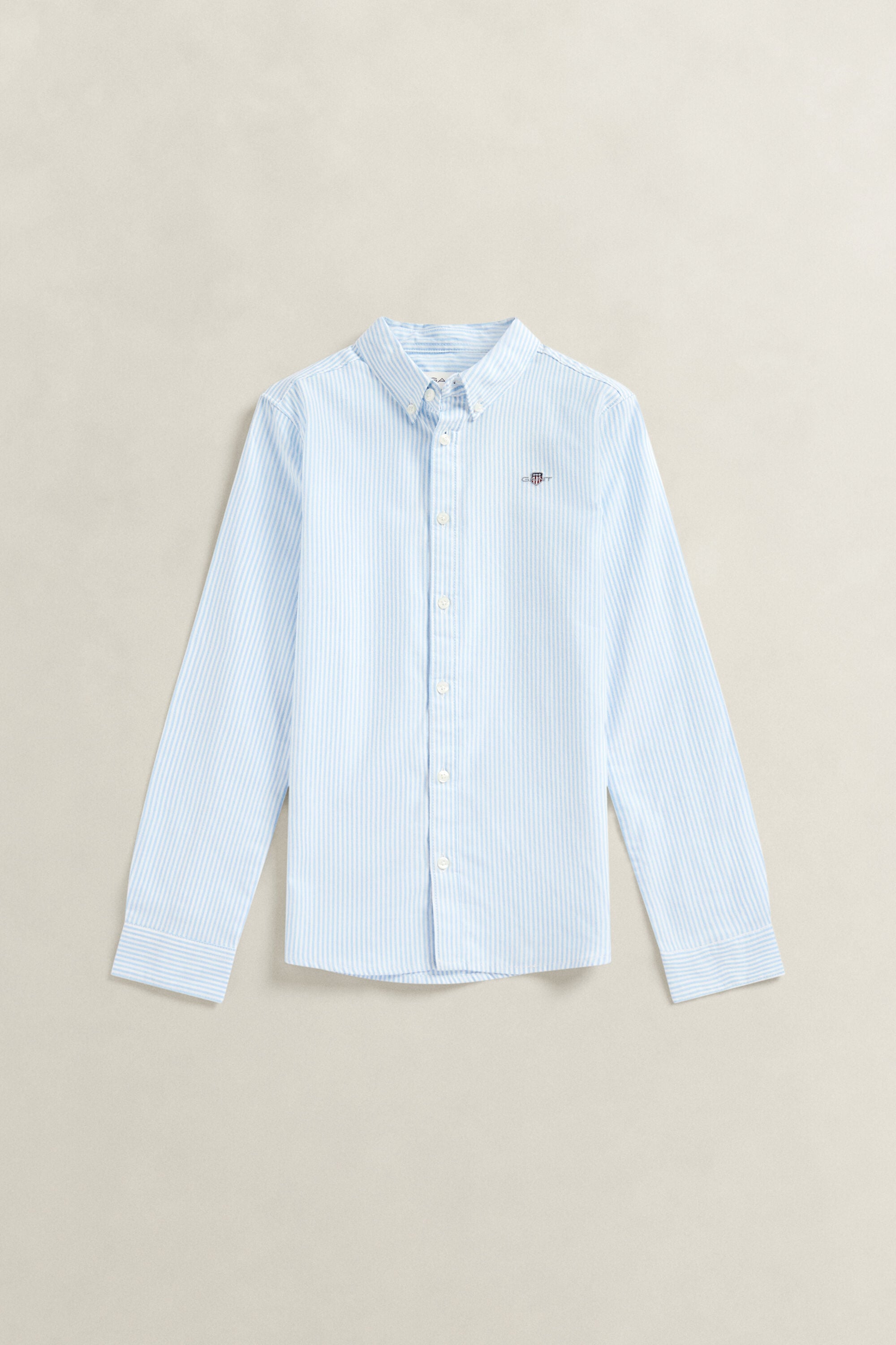Teen Boys Shield Striped Oxford Shirt
