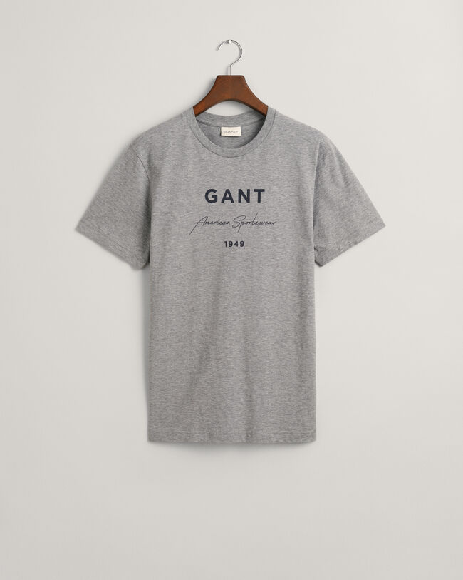 GANT Script Graphic Printed T-Shirt