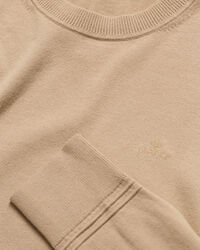 Light Cotton Crew Neck Sweater
