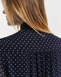 Dot Print Bow Dress