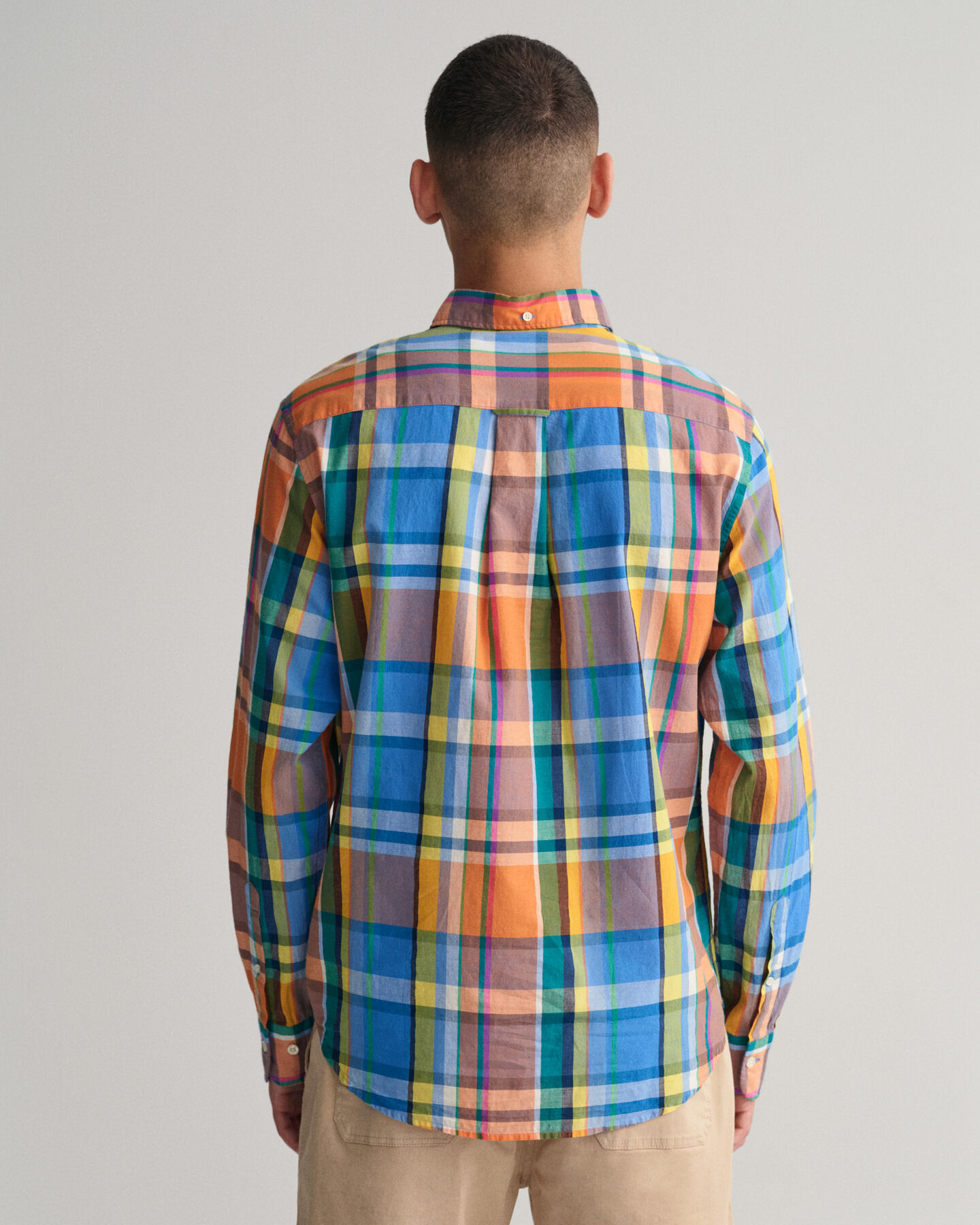 Regular Fit Colorful Madras Shirt