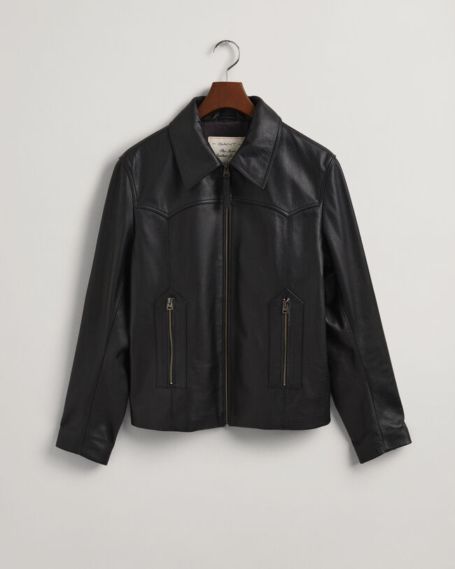 Short Leather Jacket
