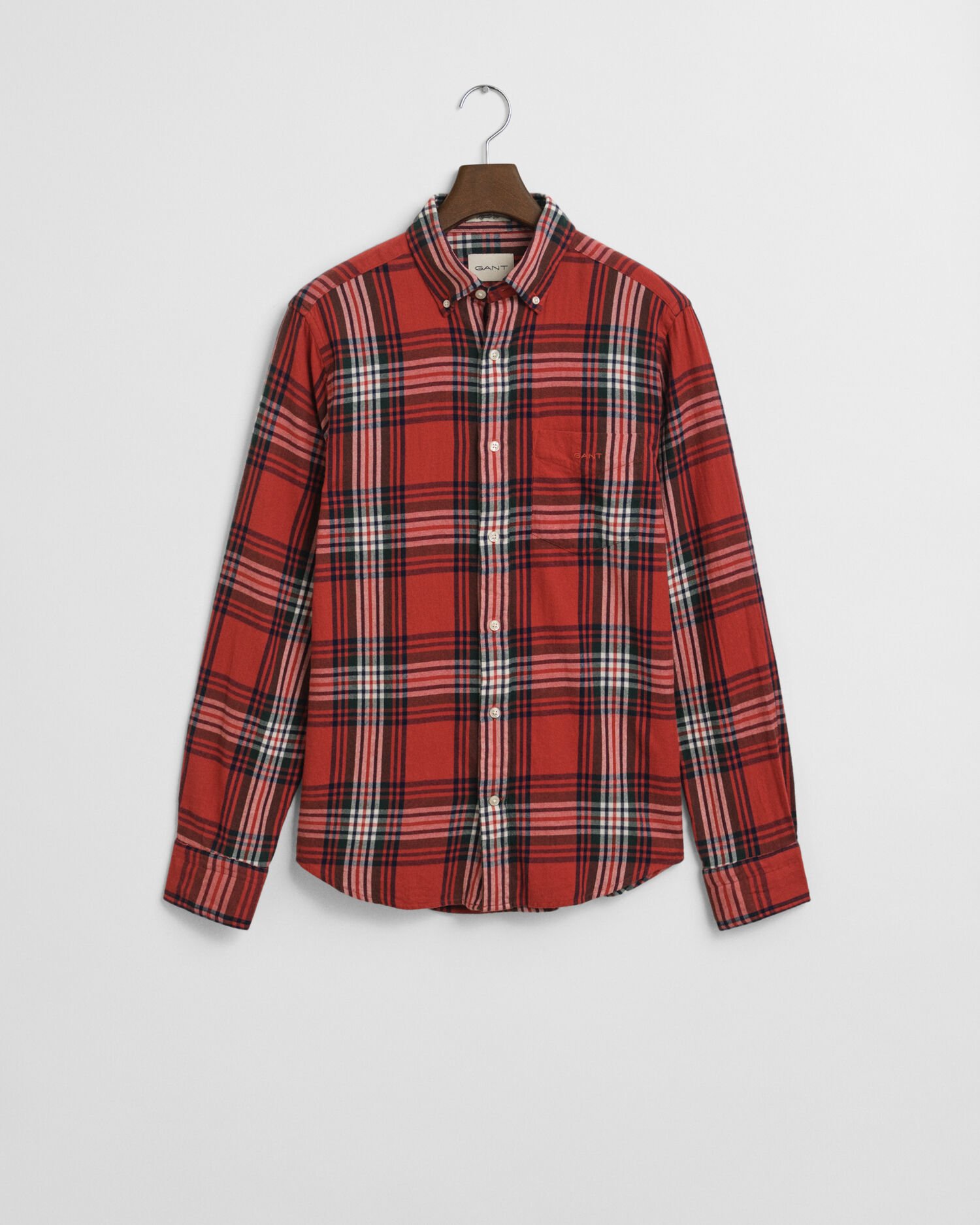 Regular Fit Windblown Flannel Check Shirt