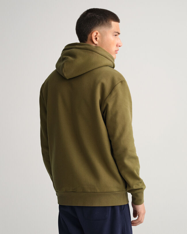 Sherpa Fleece Zip Sweat Hoodie