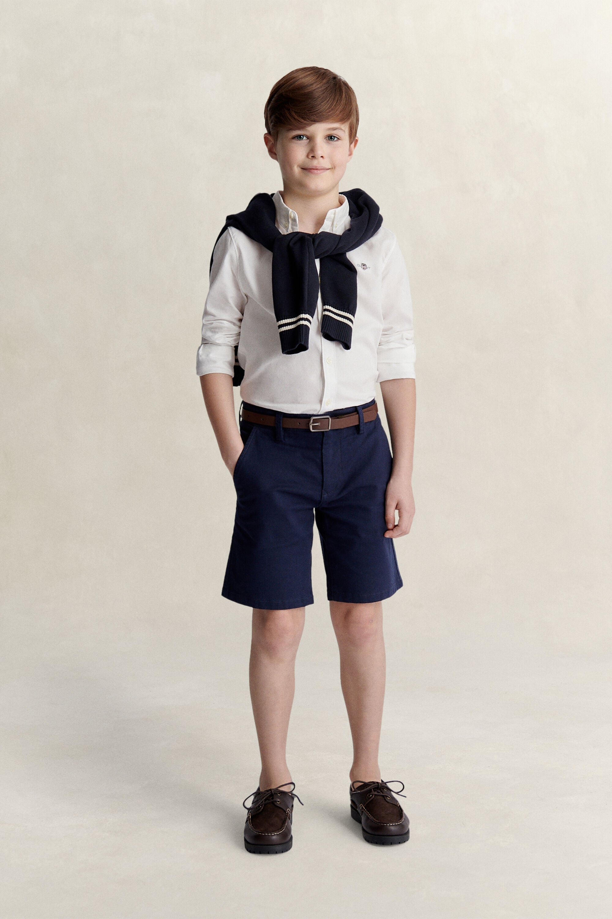 Teen Boys Shield Oxford Shirt
