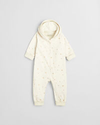 Baby Printed Velour One-Piece