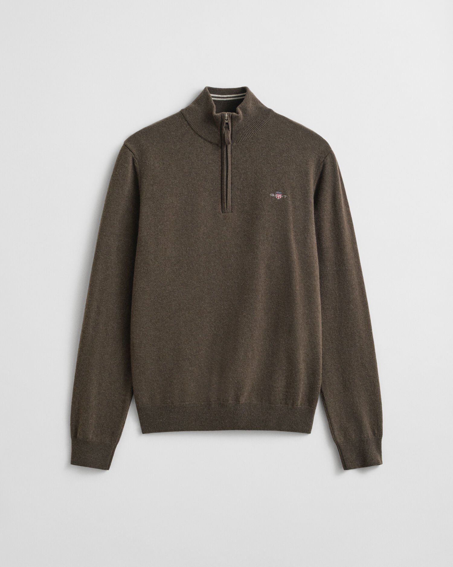 Superfine Lambswool Half-Zip Sweater