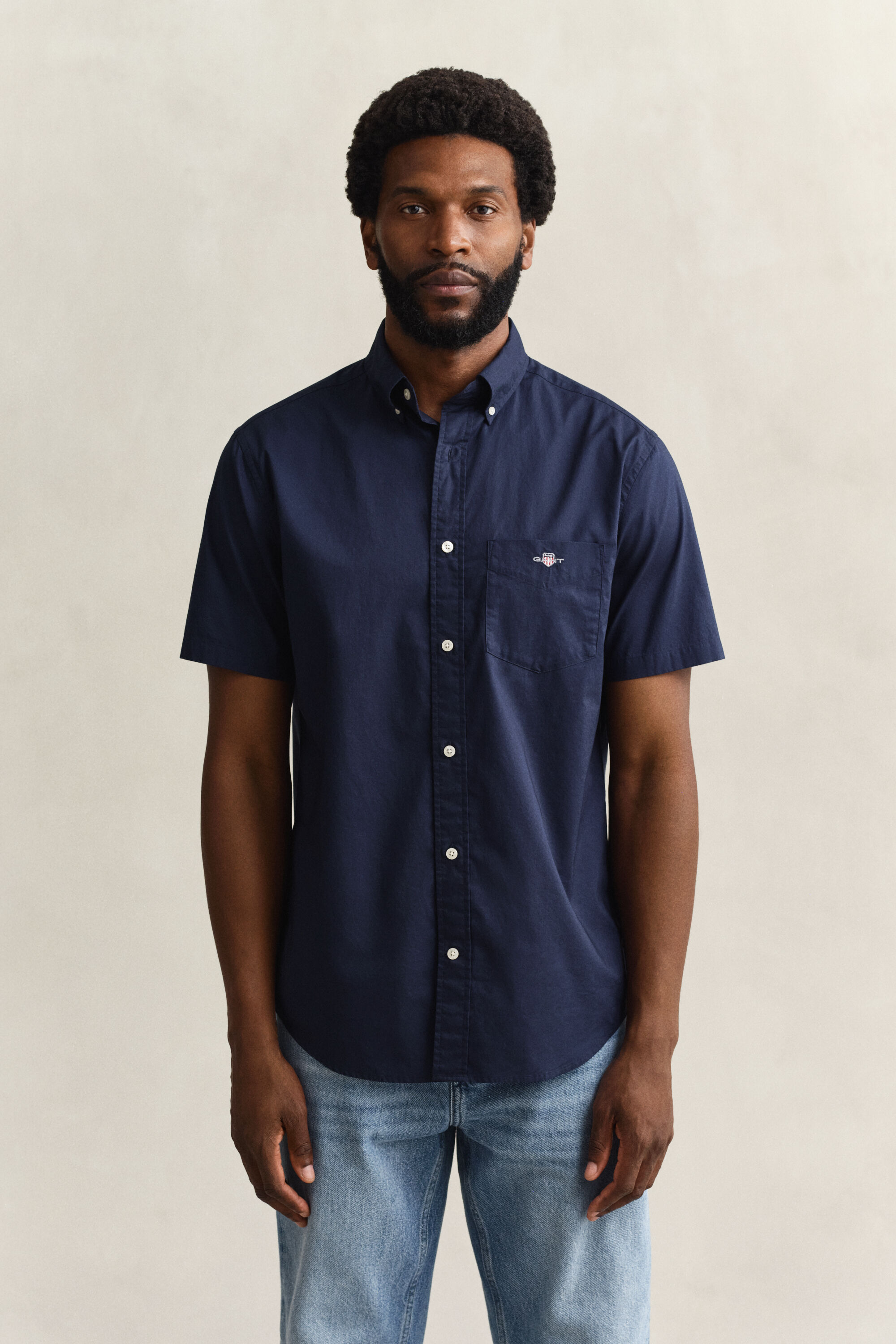 Classic Poplin Short Sleeve Shirt
