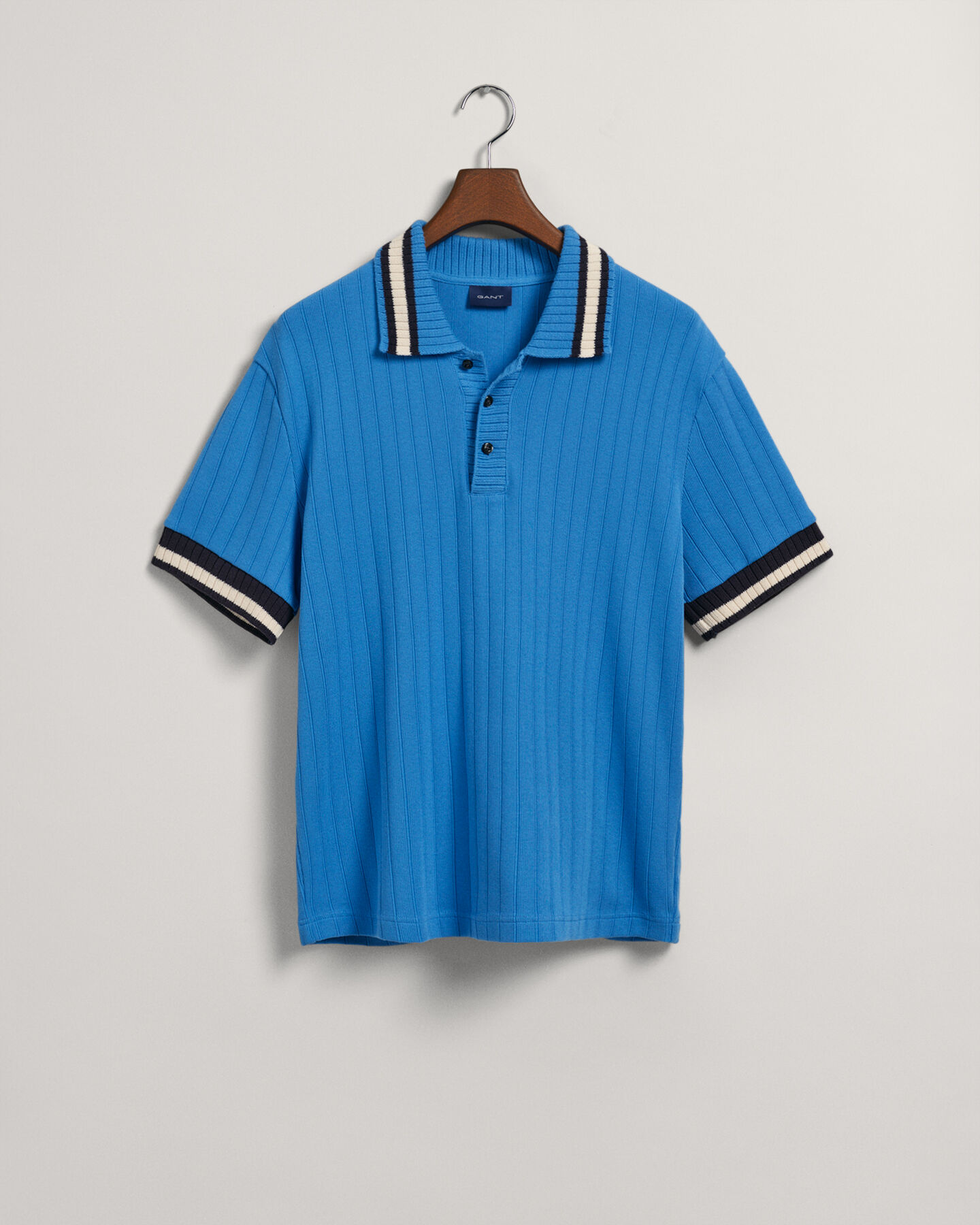 Drop-Needle Piqué Polo Shirt
