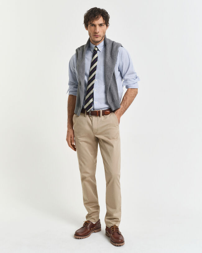 Slim Fit Twill Chinos