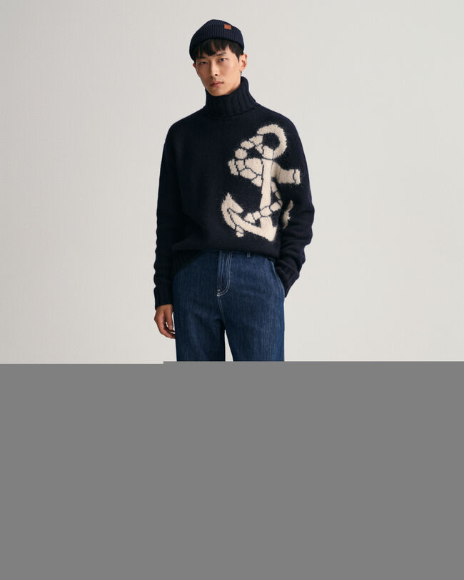 Relaxed Fit Cotton Linen Jeans